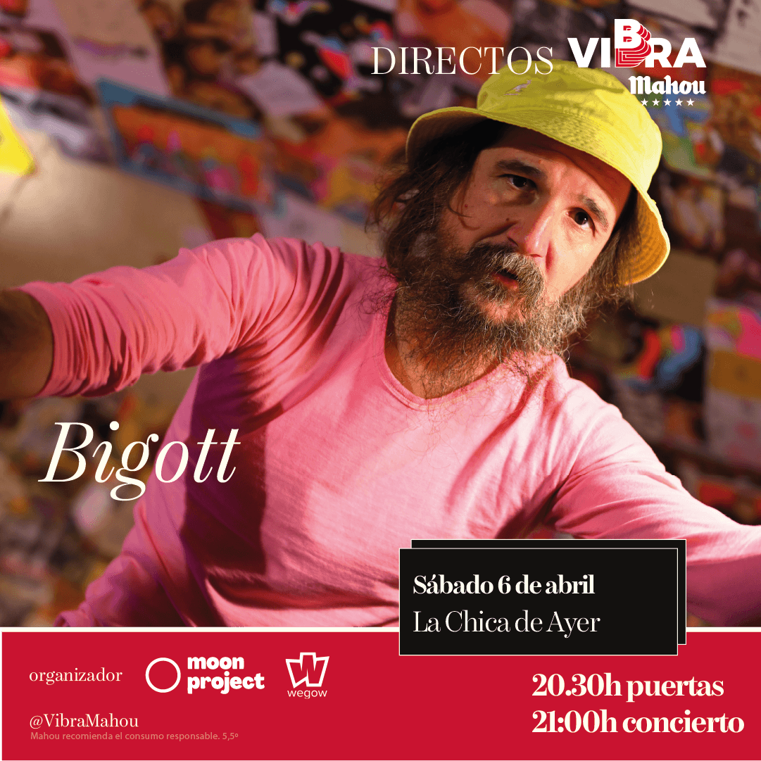 Fotografía promocional de Bigott en Salamanca