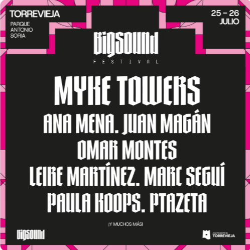 Fotografía promocional de Bigsound Festival Torrevieja 2026