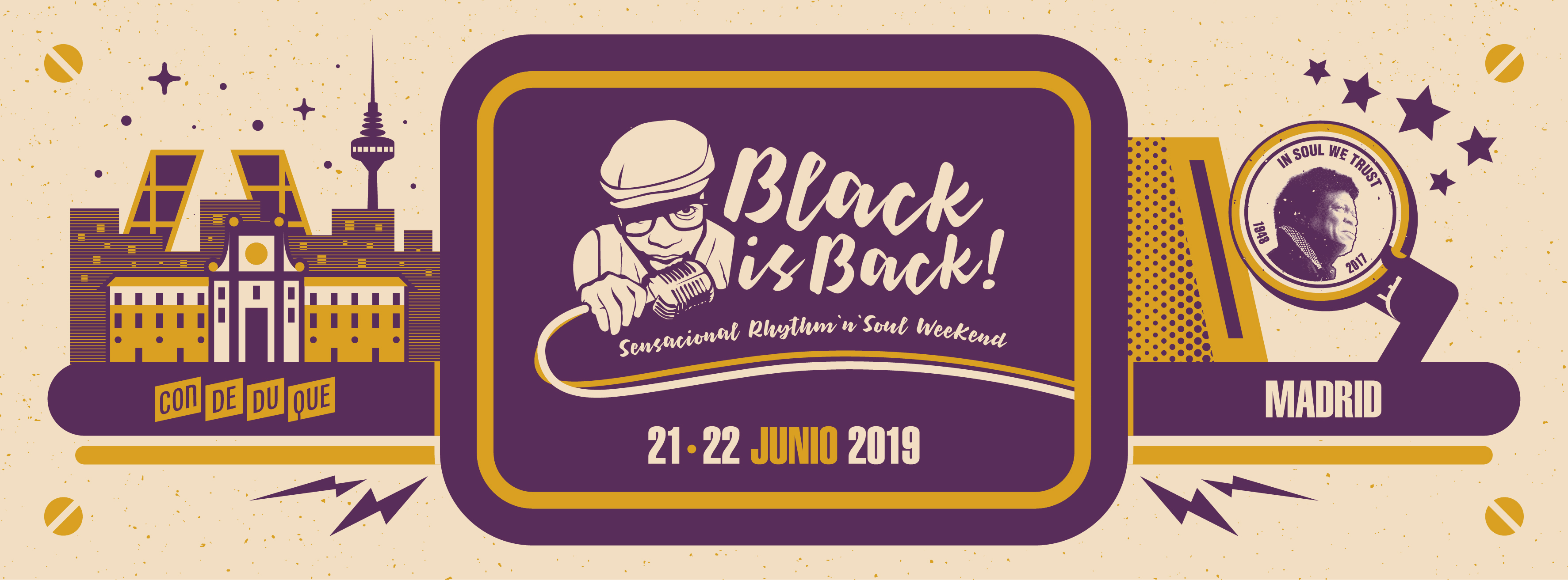 Fotografía promocional de Black Is Back Weekend 2019