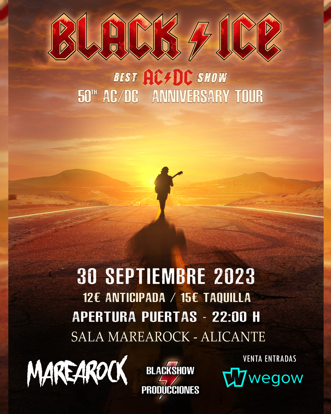 Fotografía promocional de BLACK/ICE -- Best AC/DC Show -- ALICANTE