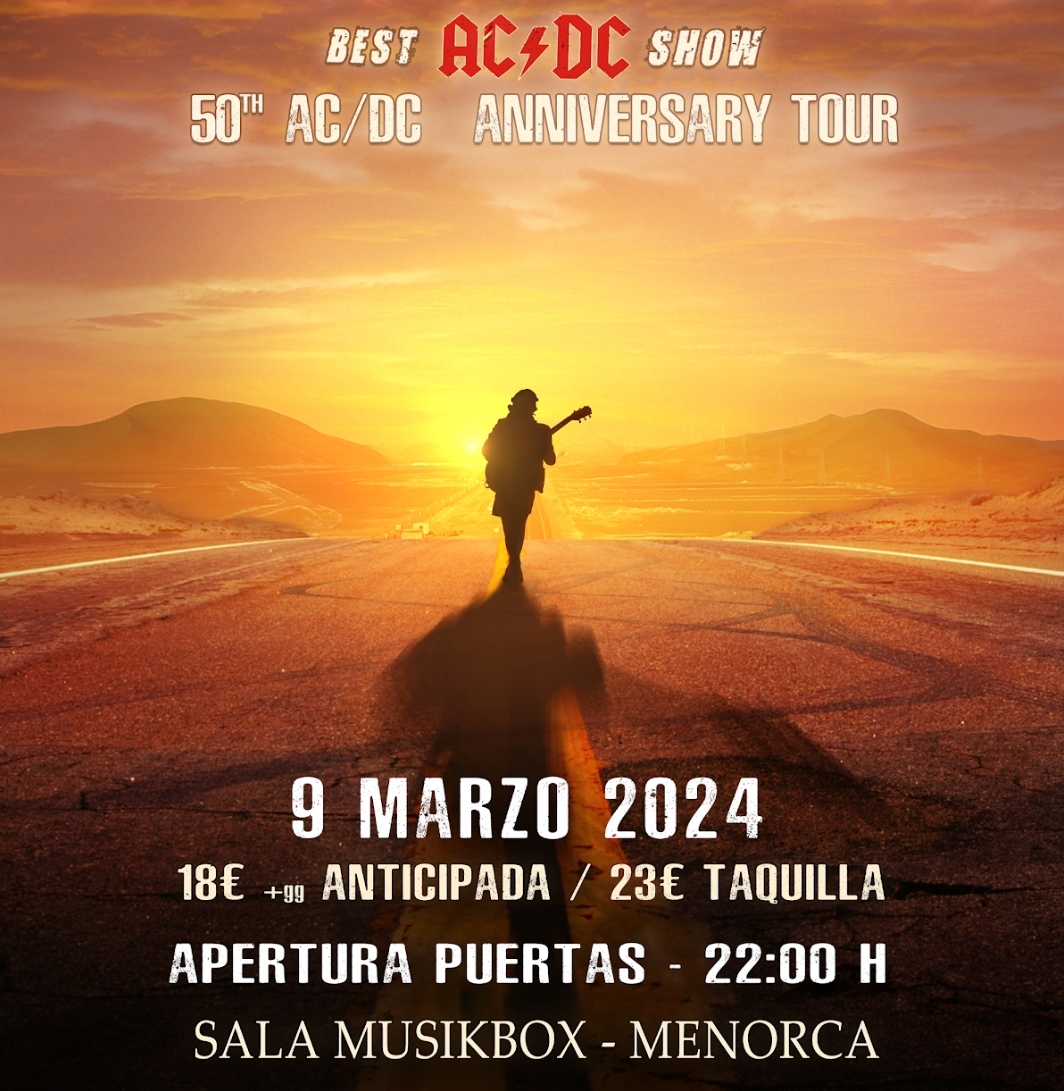 Fotografía promocional de BLACK/ICE -- Best AC/DC Show -- MENORCA