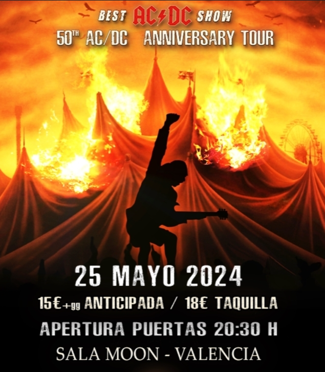 Fotografía promocional de BLACK/ICE -- Best AC/DC Show -- VALENCIA ¡RETURNS!