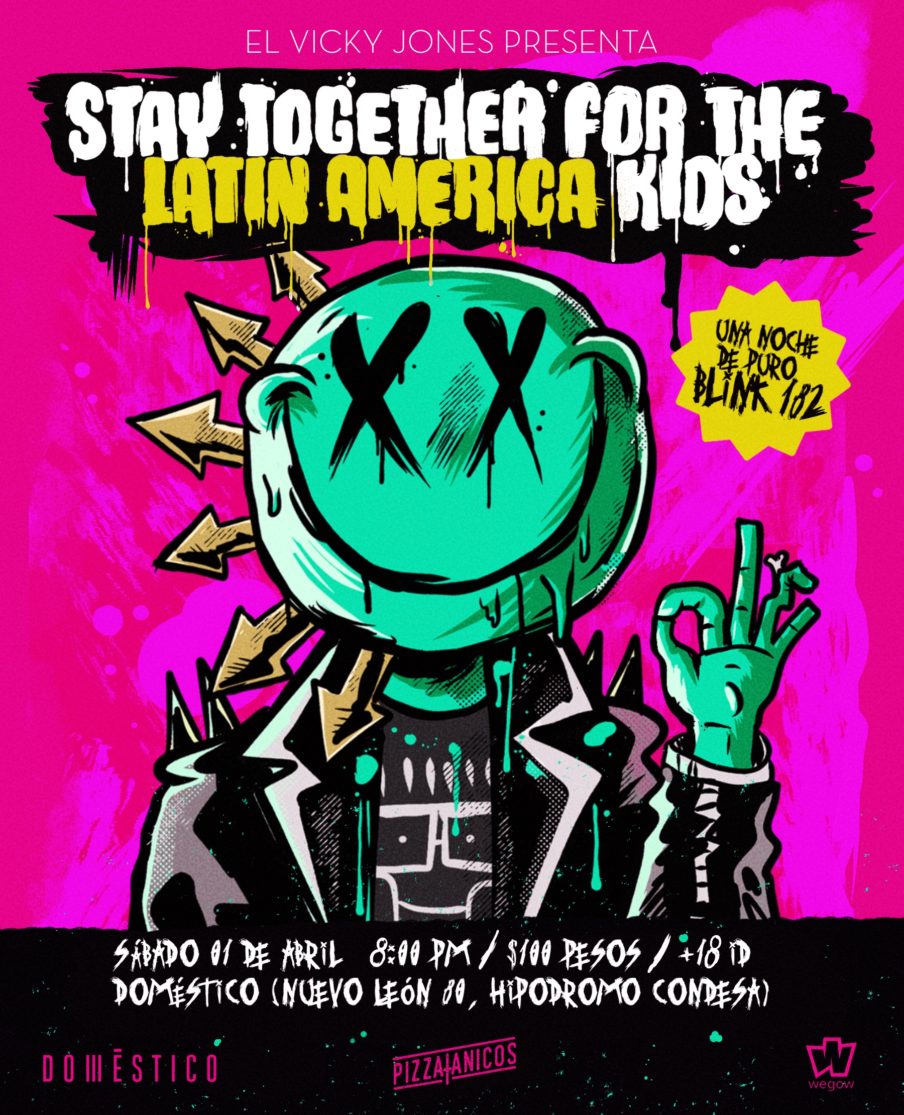 Fotografía promocional de Stay Together For The Latin America Kids