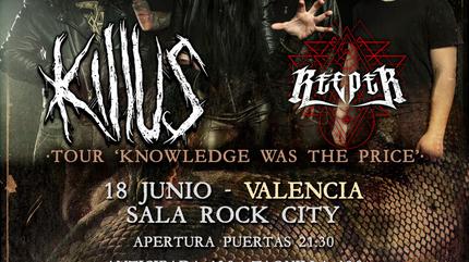 Killus + Bloodhunter + Reeper concert in Almàssera
