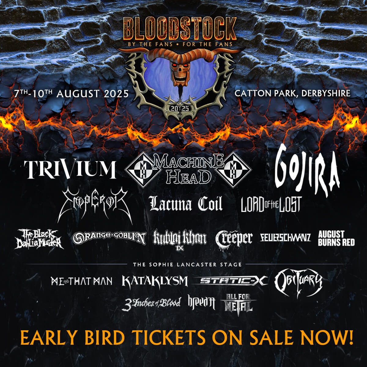 Promofoto von Bloodstock Festival 2025.