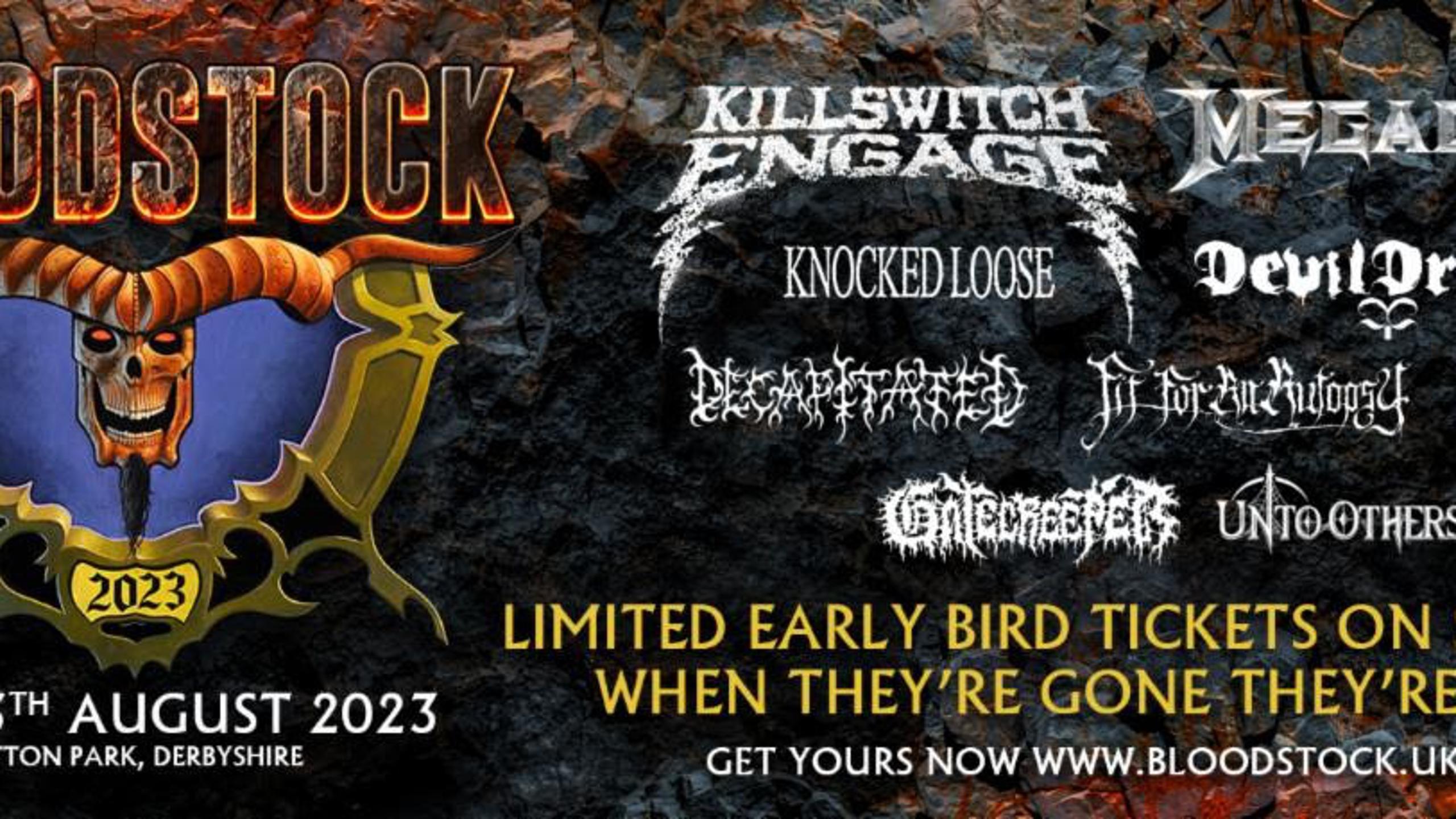Bloodstock Festival 2023. Tickets, lineup, bands for Bloodstock Festival  2023 | Wegow Great Britain