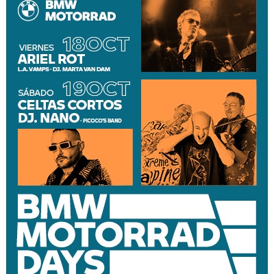 Photographie promotionnelle de BMW Motorrad Days 2024.