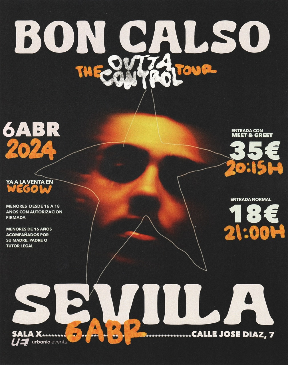 Fotografía promocional de Bon Calso en Sevilla