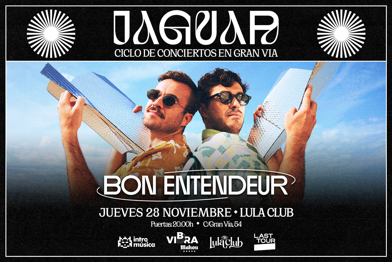 Fotografía promocional de Bon Entendeur en Ciclo Jaguar