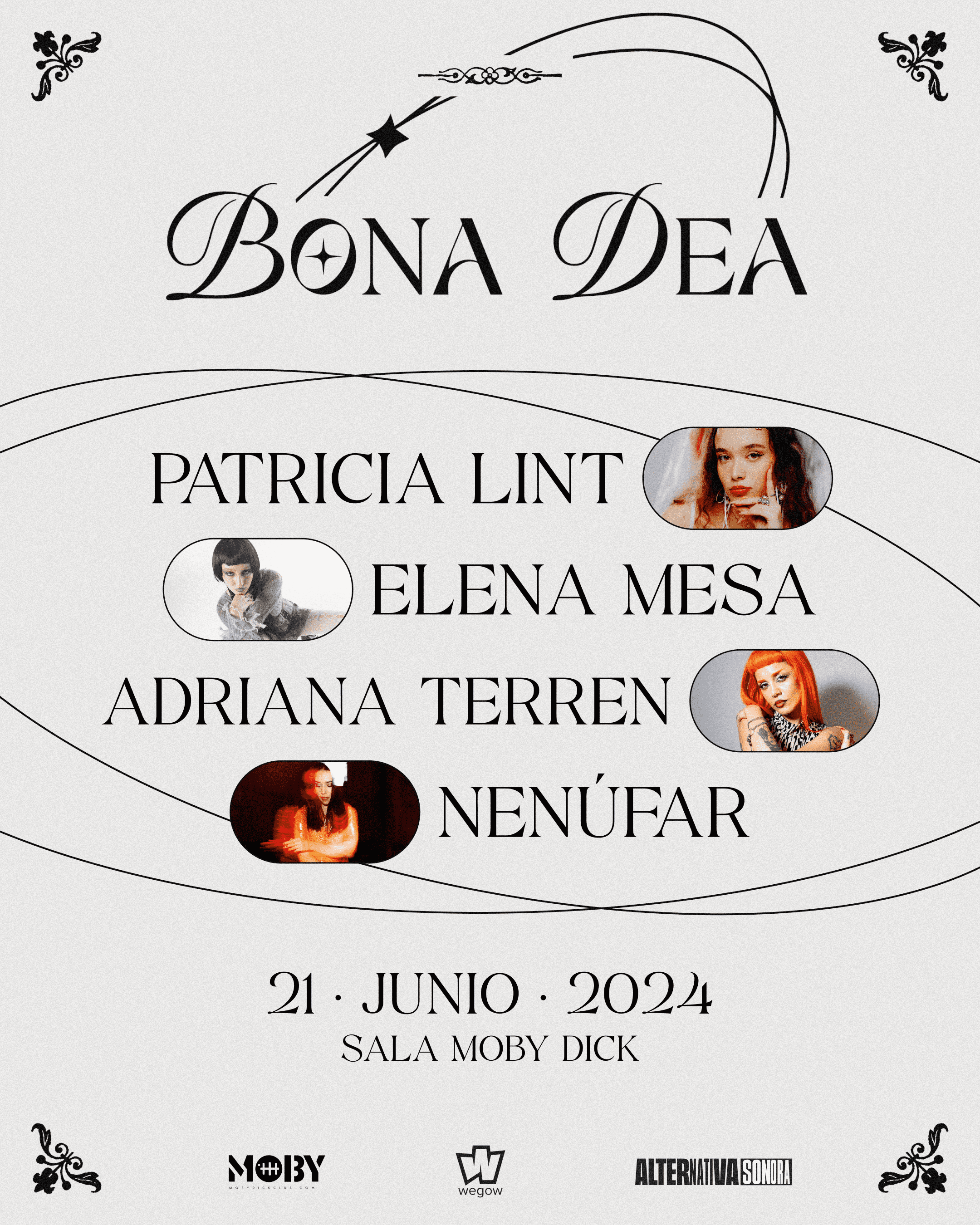 Fotografía promocional de Bona Dea - 1º fiesta