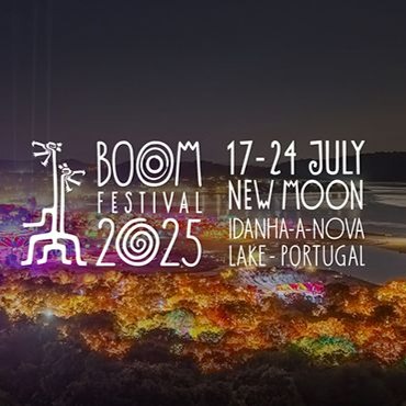 Photographie promotionnelle de Boom Festival 2025.