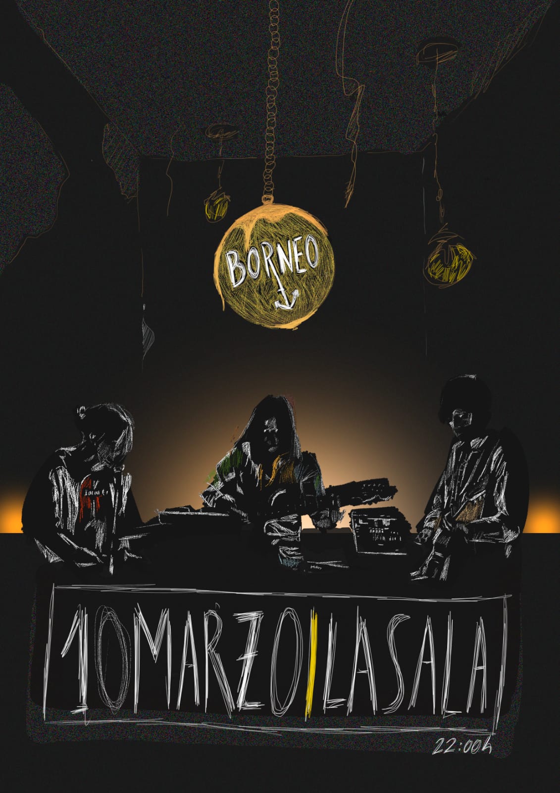 Fotografía promocional de BORNEO EN LA SALA