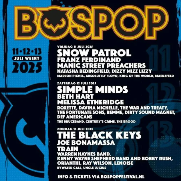 Promofoto von Bospop Festival.