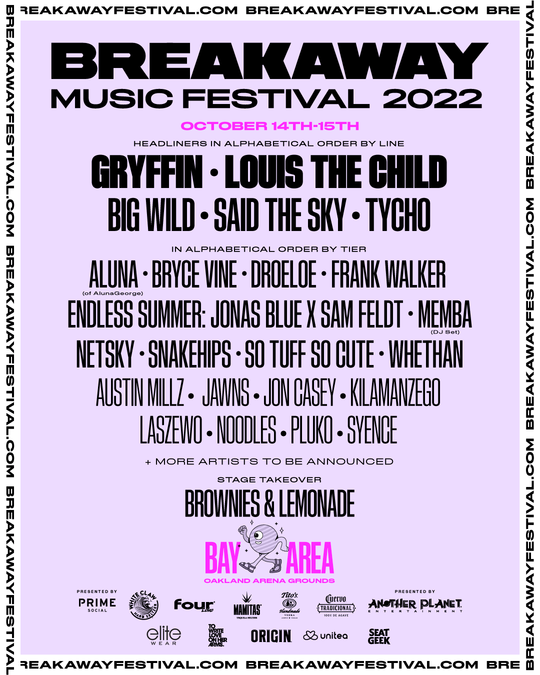 Promotional photograph of Breakaway Music Festival 2022.