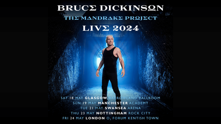 Bruce Dickinson concert in Swansea