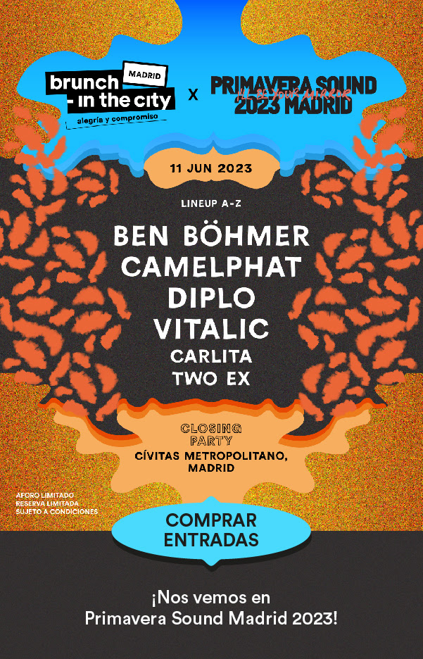 Fotografía promocional de Brunch in the City X Primavera Sound Madrid