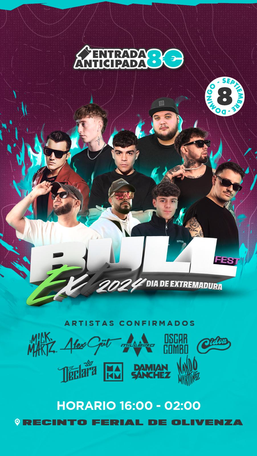 Fotografía promocional de BULL FEST OLIVENZA DIA DE EXTREMADURA