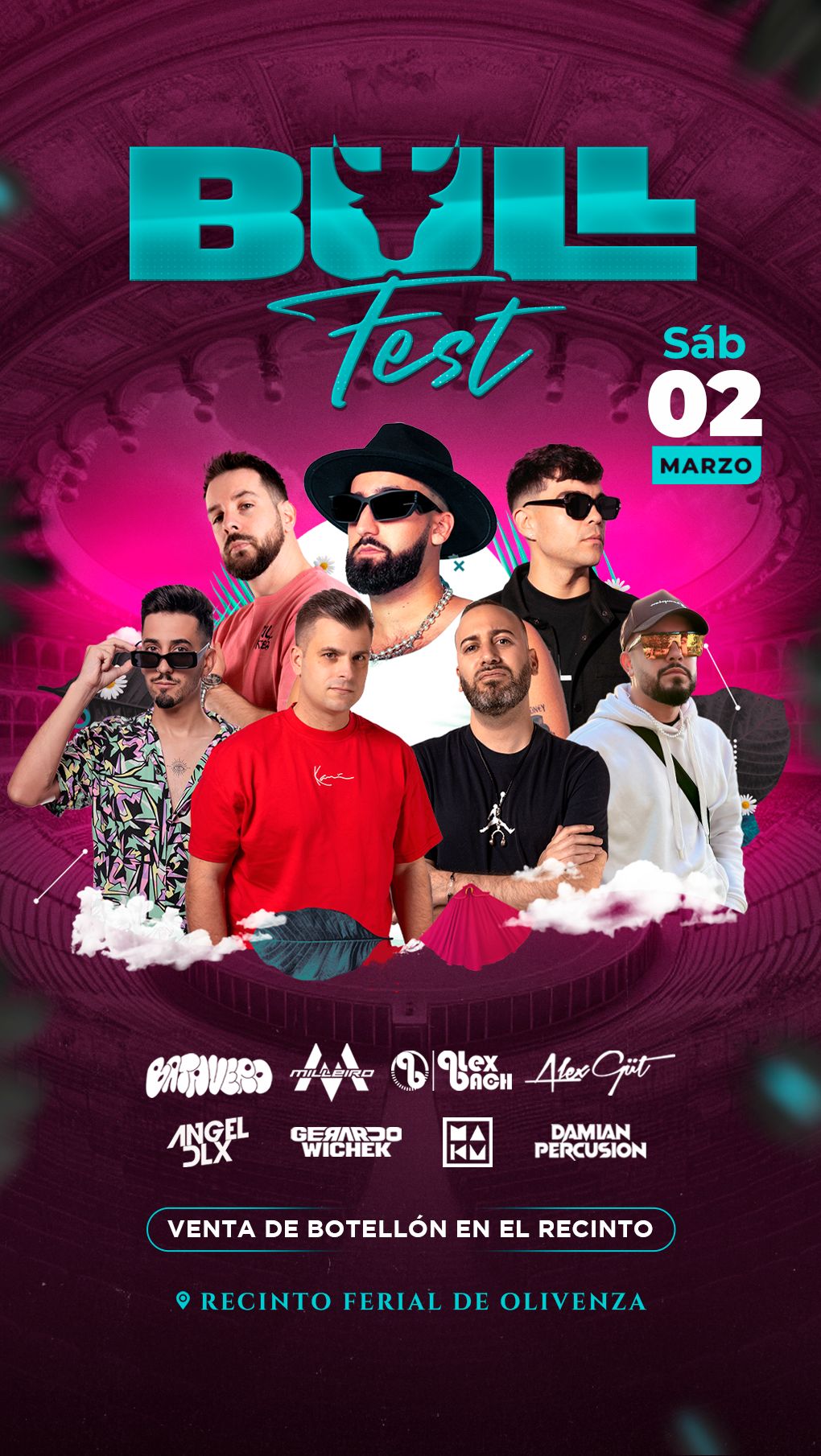 Fotografía promocional de BULL FEST