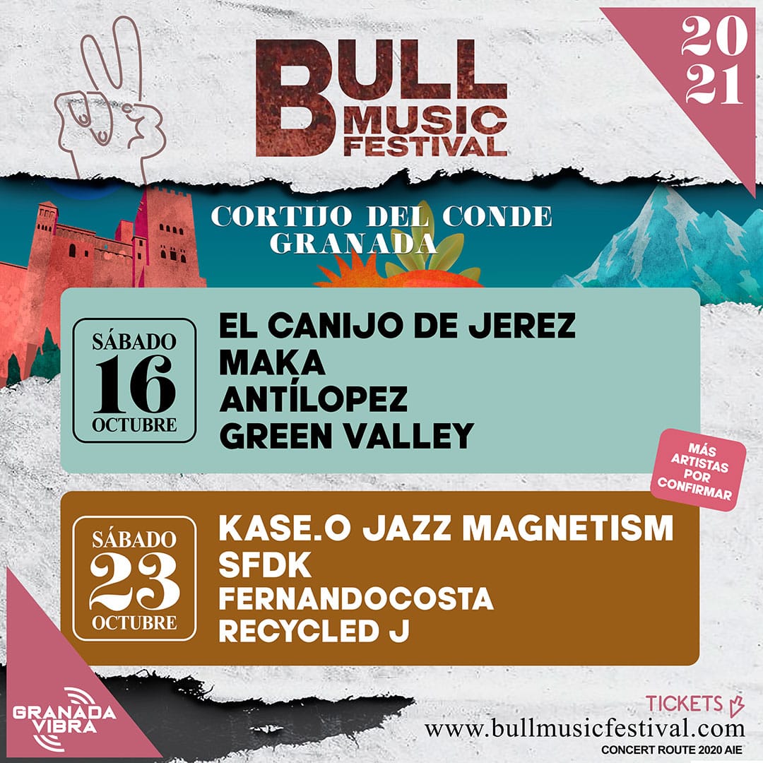Fotografía promocional de Bull Music Festival 2021