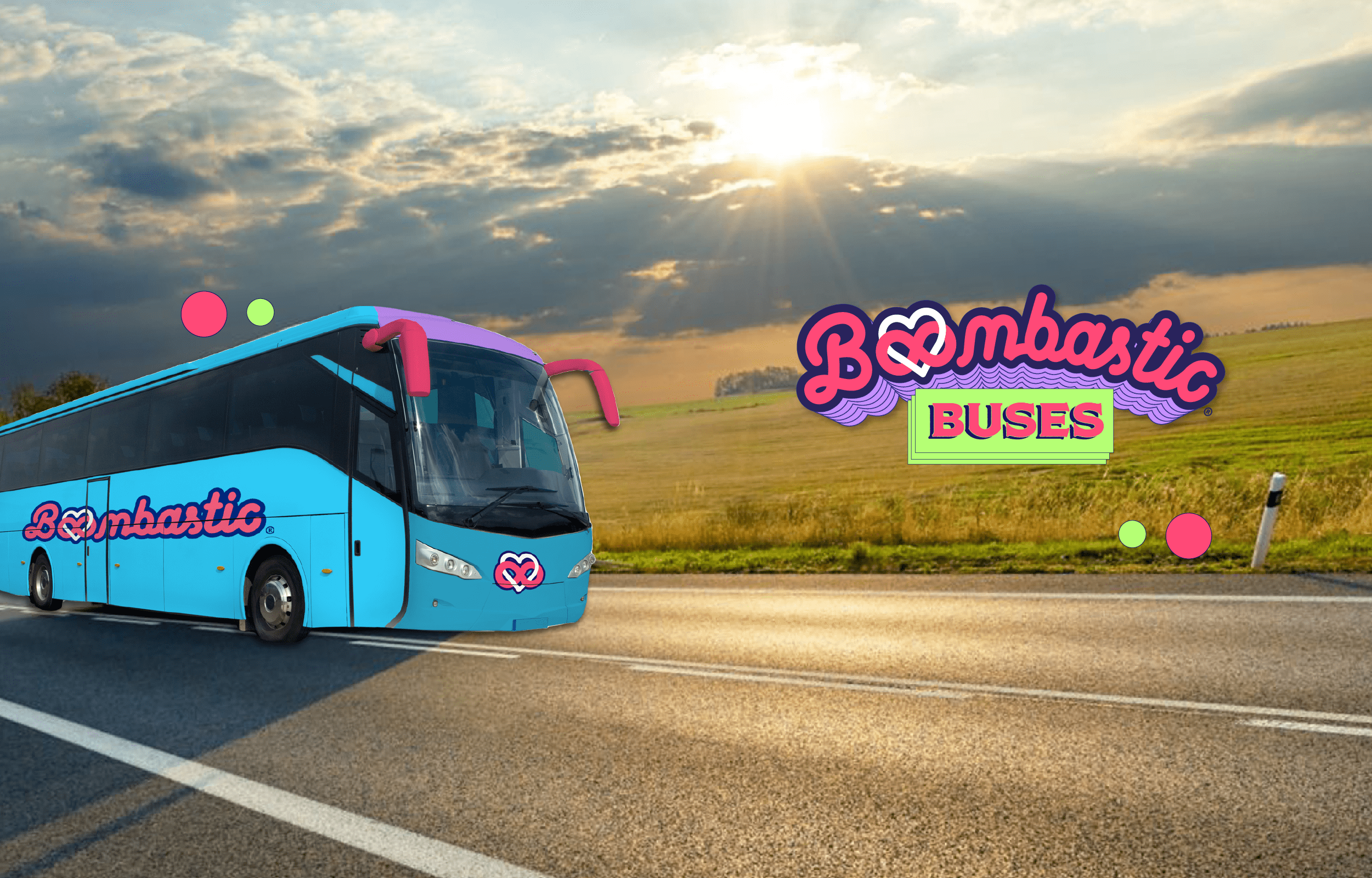 Fotografía promocional de Buses Oficiales Boombastic Asturias 2023 - Defestivales
