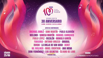 Michael Bublé + Beret + Melendi concert à Madrid