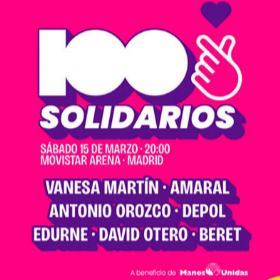 Fotografía promocional de Cadena 100 Solidarios
