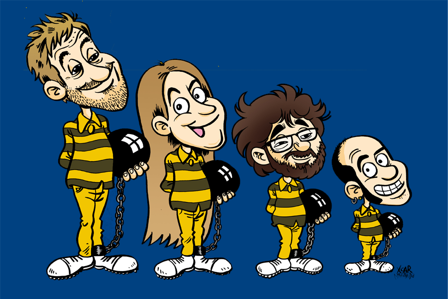 Fotografía promocional de Cállese Señora! - Tributo a Siniestro Total en Sabiñánigo