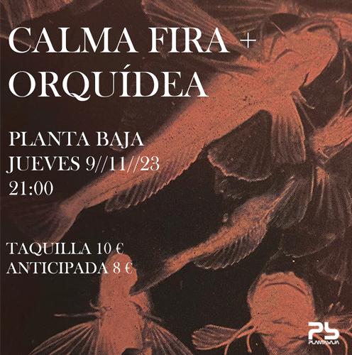 Fotografía promocional de Calma Fira + Orquídea