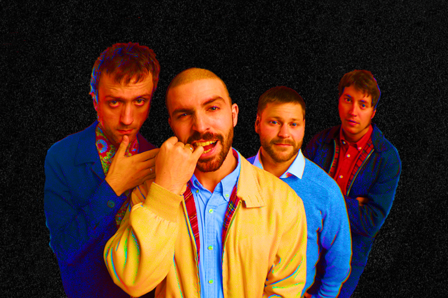 Fotografía promocional de CAMELLOS en concierto en Valladolid