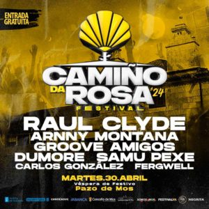 Fotografía promocional de Camiño da Rosa Festival 2024