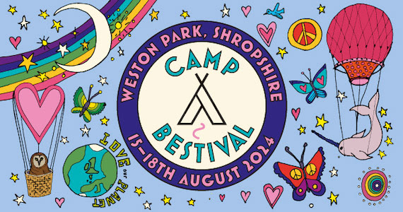 Promofoto von Camp Bestival Shropshire 2024.
