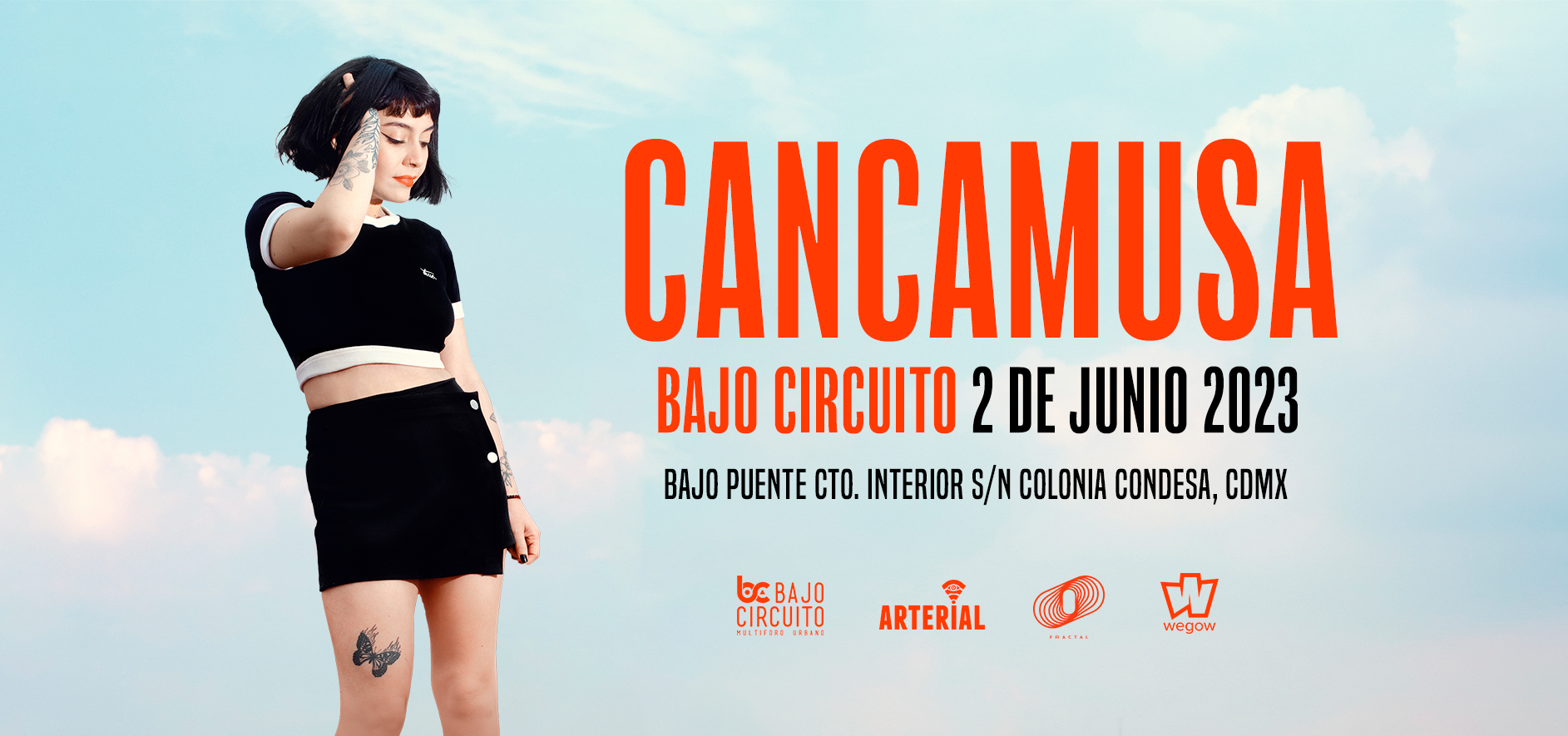 Fotografía promocional de Cancamusa en Bajo Circuito