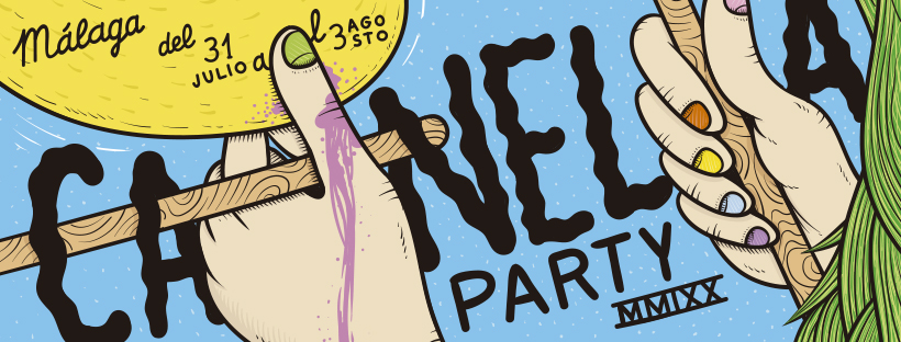 Fotografía promocional de CanelaParty 2019