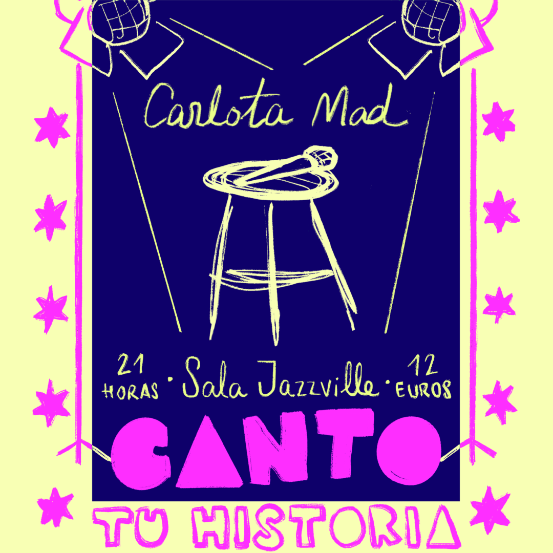Fotografía promocional de Canto Tu Historia con Carlota Mad