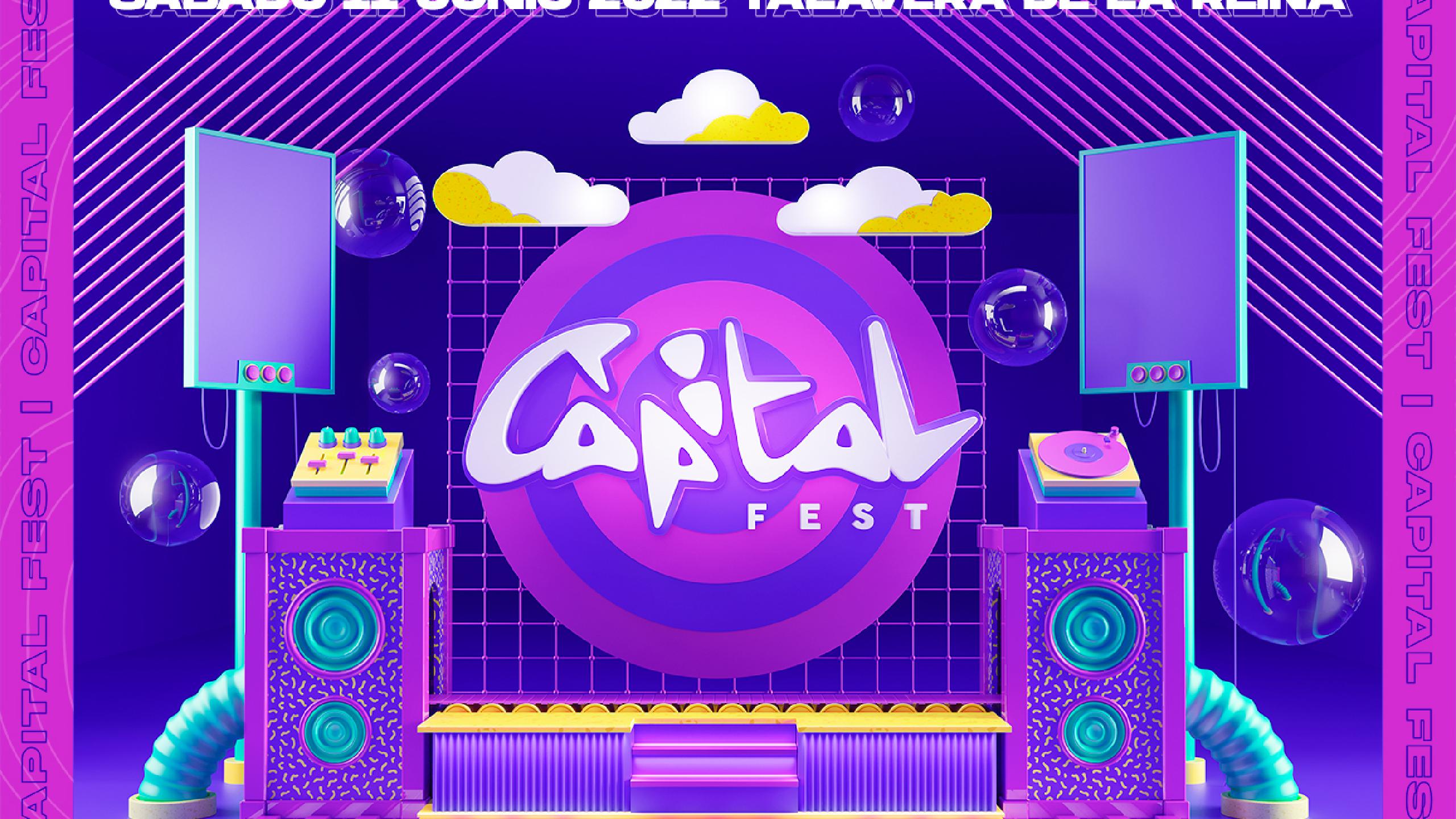 Fotografía promocional de Capital Fest 2022