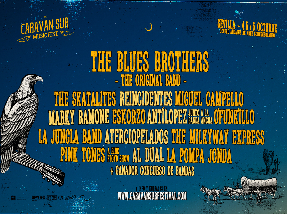 Fotografía promocional de Caravan Sur Fest. 2018