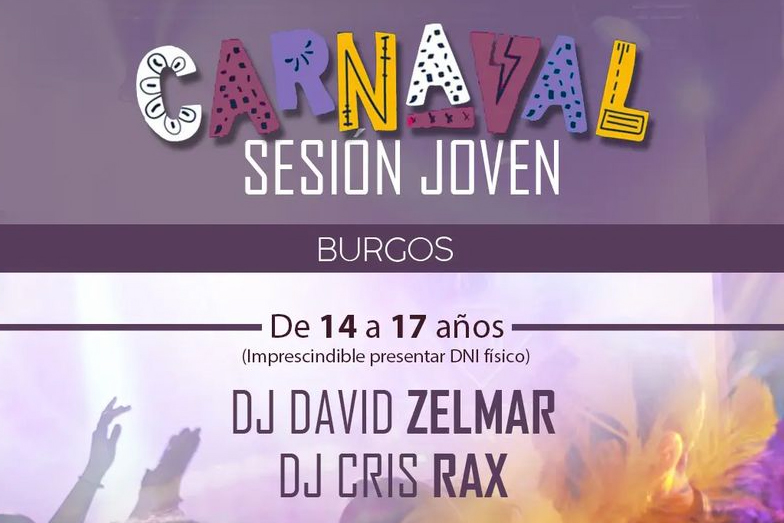 Fotografía promocional de Carnaval Sesión Joven