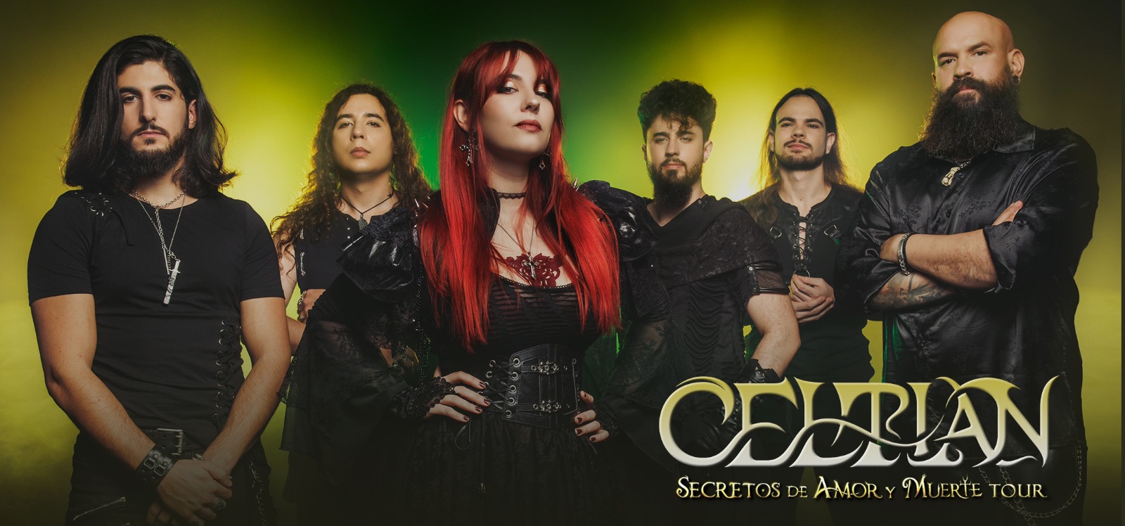 Fotografía promocional de CELTIAN presenta su tercer disco “Secretos de Amor y Muerte” en Valladolid, acompañado por Rainover