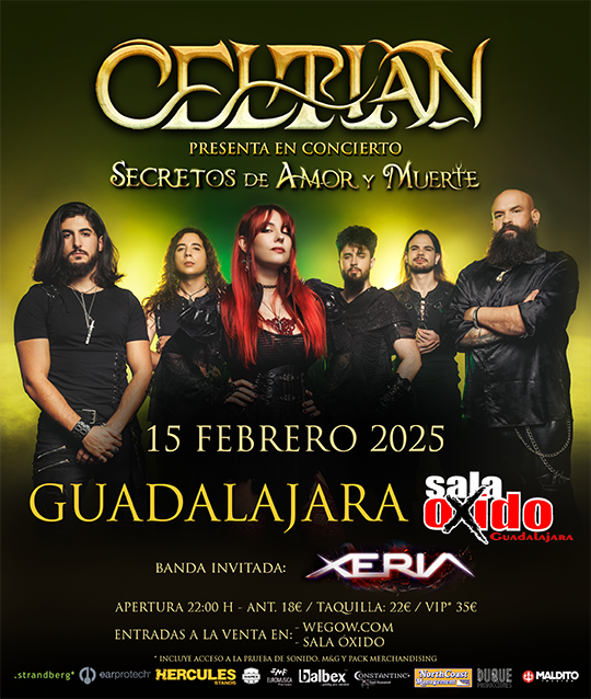 Fotografía promocional de Celtian + Xeria en Guadalajara
