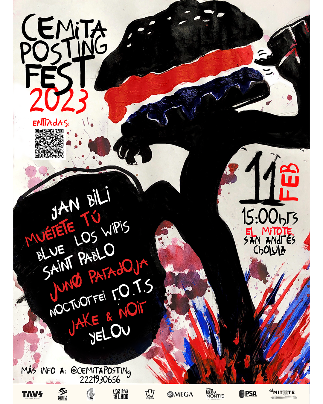 Promotional photograph of CemitaPosting Fest Vol.1.