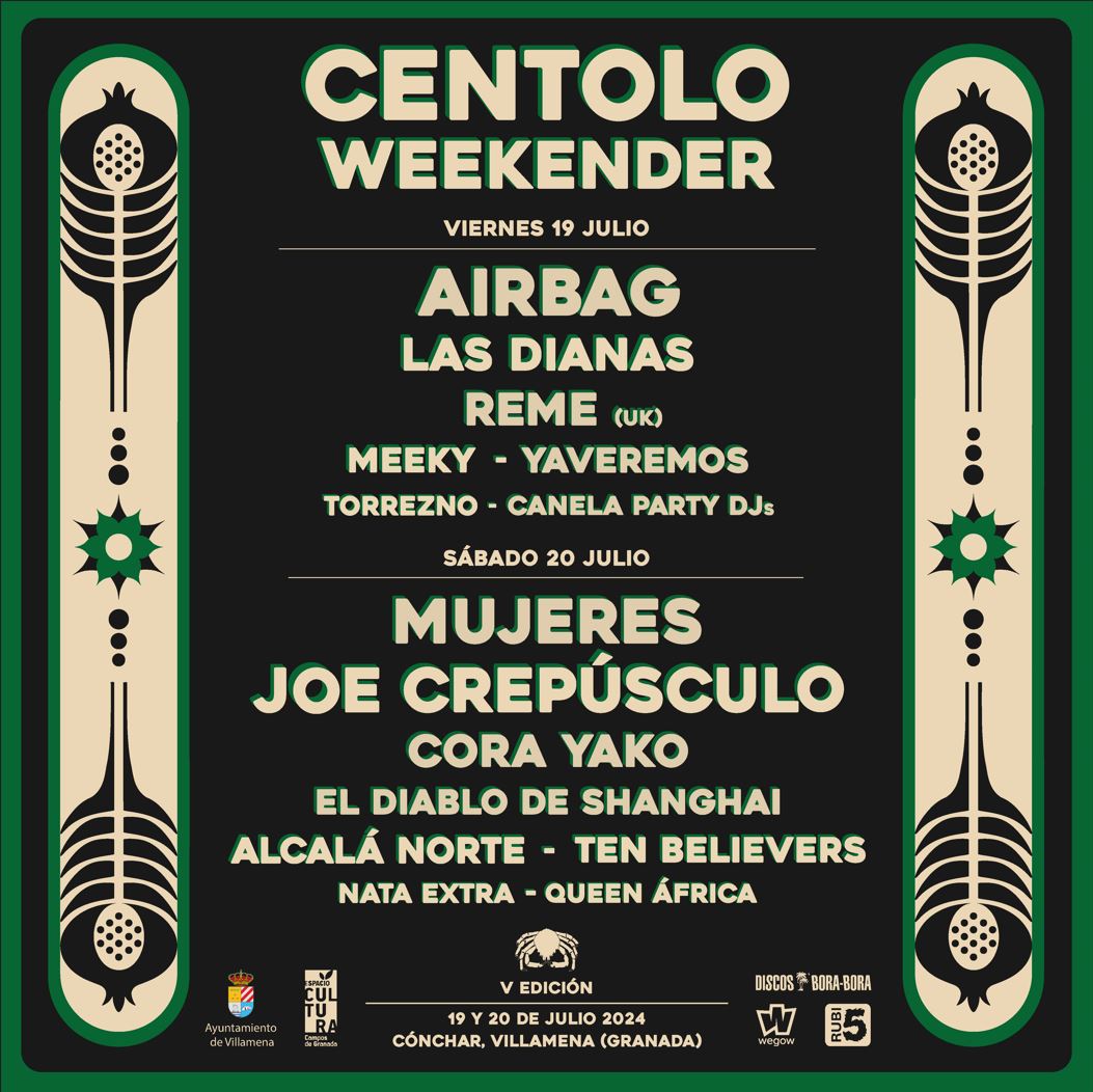 Fotografía promocional de Centolo Weekender 2024