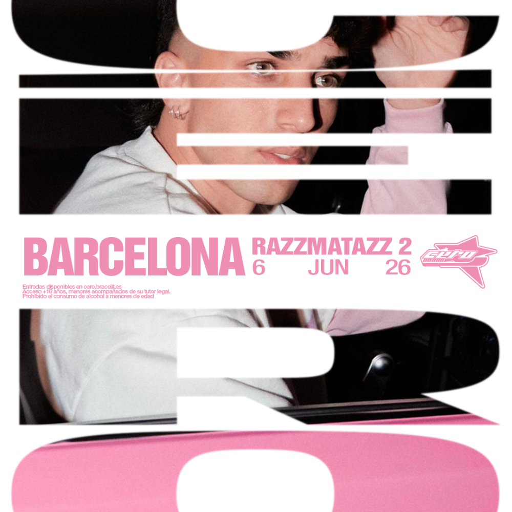 Fotografía promocional de Céro Razzmatazz, Barcelona BONO CULTURAL