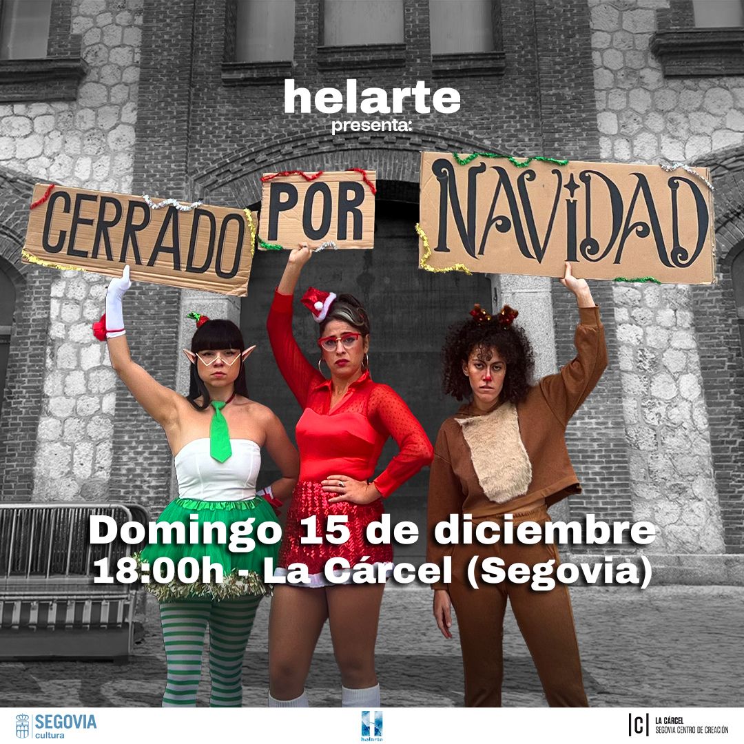 Fotografía promocional de Cerrado por Navidad - domingo 15 de diciembre