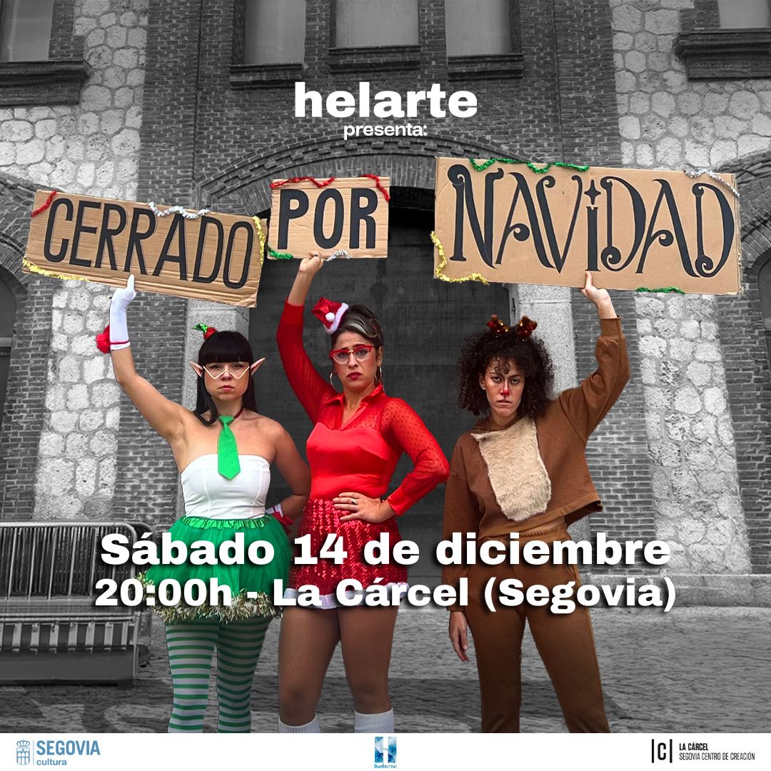 Fotografía promocional de Cerrado por Navidad - sábado 14 diciembre