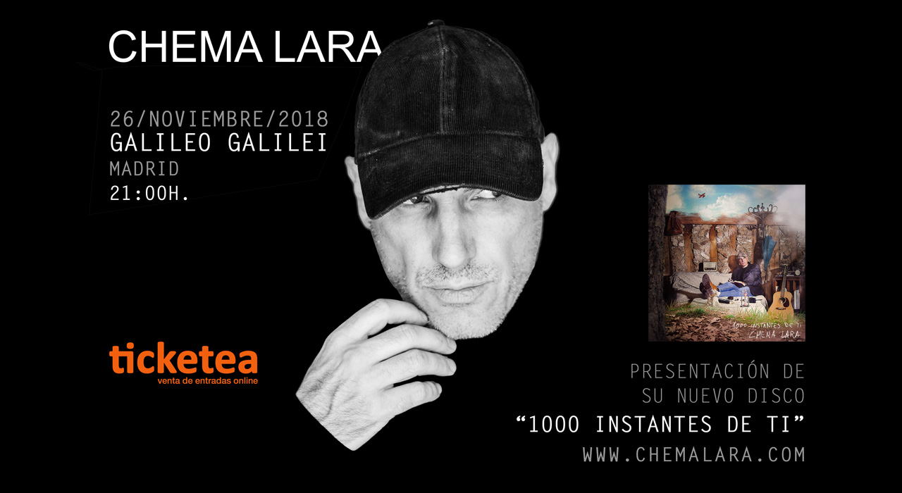 Tickets für Konzert von Chema Lara in Madrid Wegow