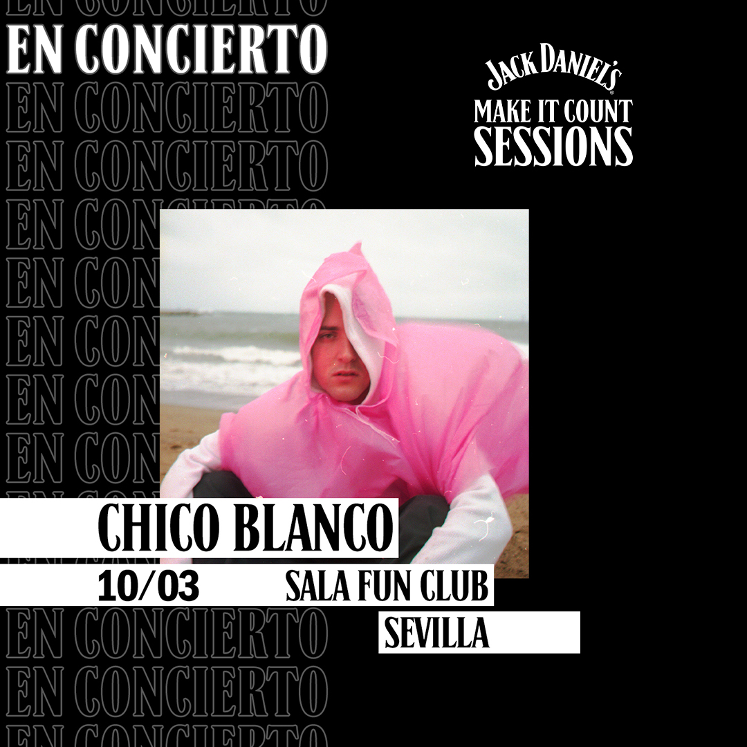 Fotografía promocional de Chico Blanco en Sevilla