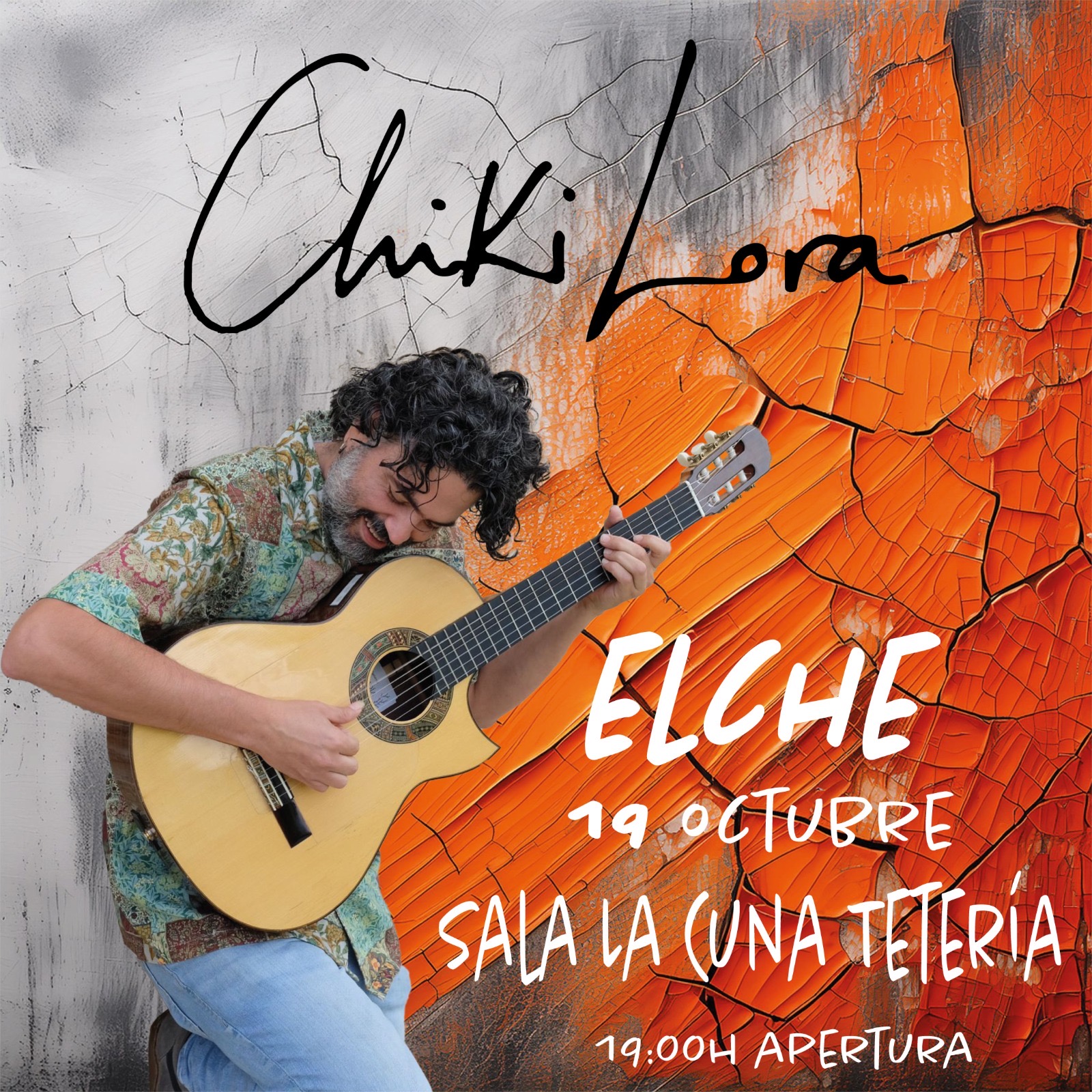 Fotografía promocional de Chiki Lora en Elche 2024