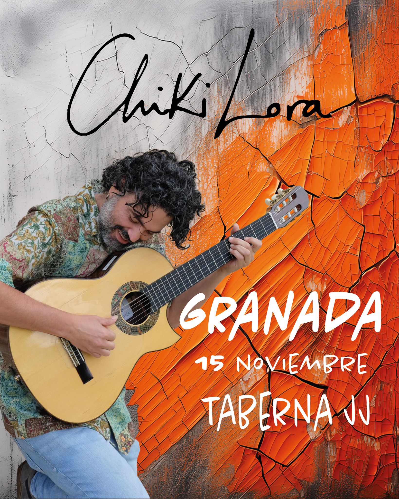 Fotografía promocional de Chiki Lora en Granada 2024