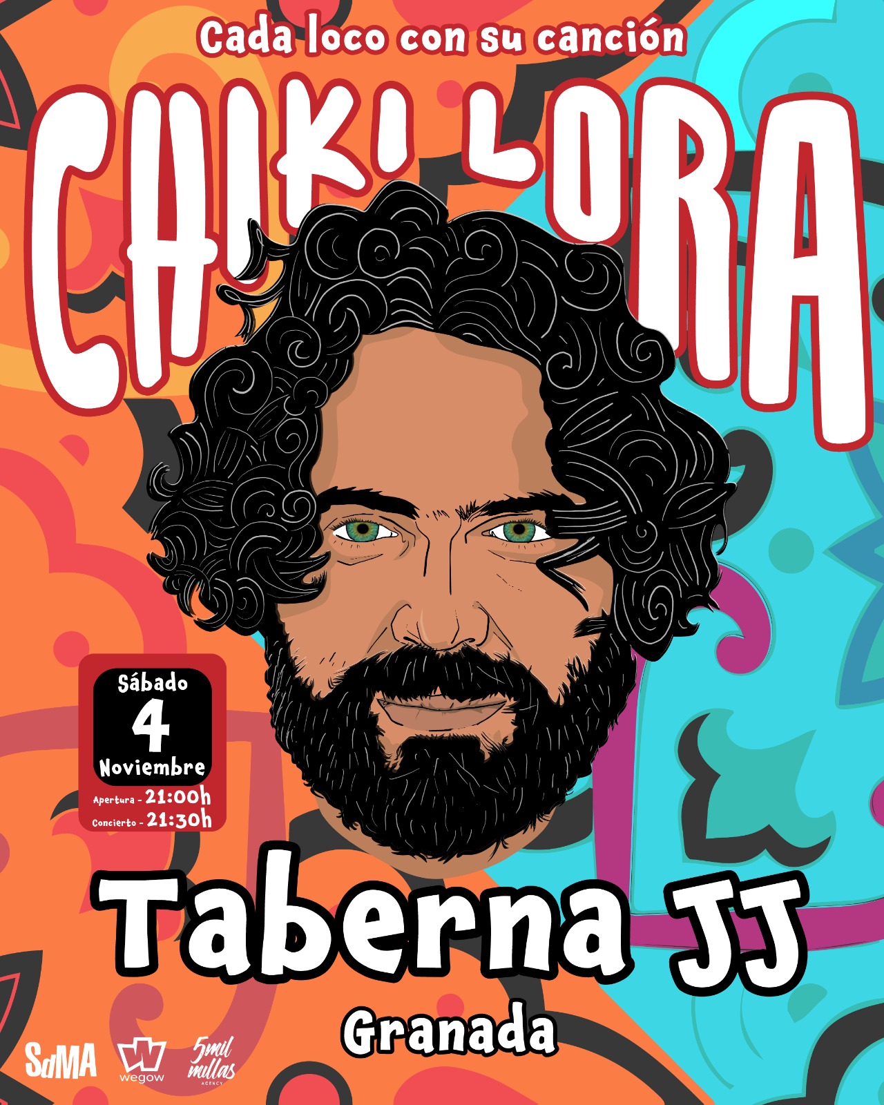 Fotografía promocional de Chiki Lora en Granada