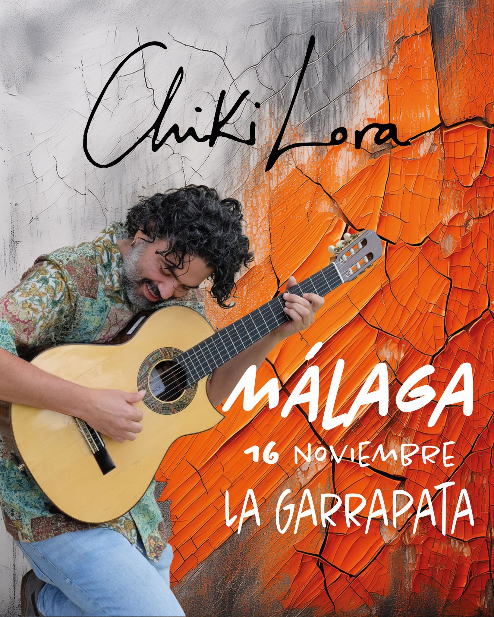 Fotografía promocional de Chiki Lora en Málaga 2024